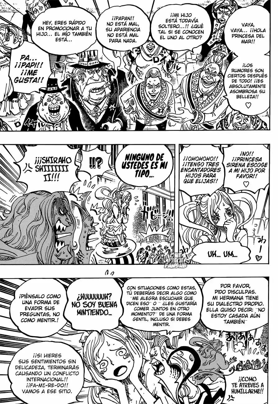 One Piece Capitulo 906: Tierra Sagrada Mary Geoise página 8