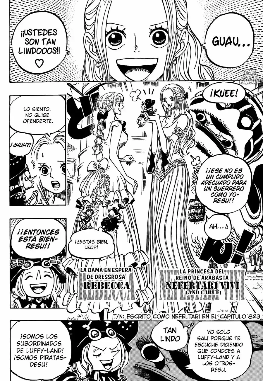 One Piece Capitulo 906: Tierra Sagrada Mary Geoise página 9