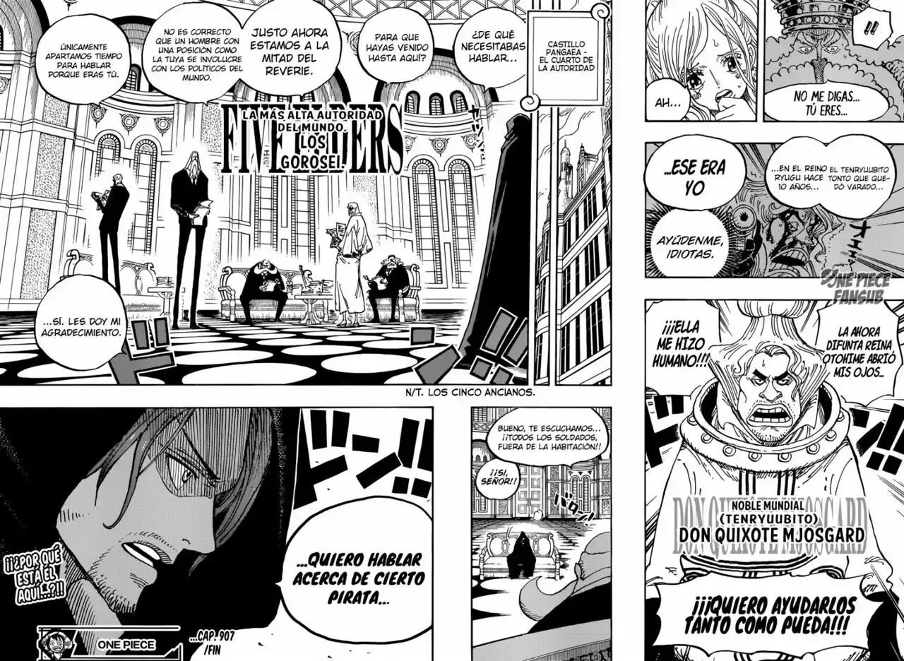 One Piece Capitulo 907: El Trono Vacío página 16