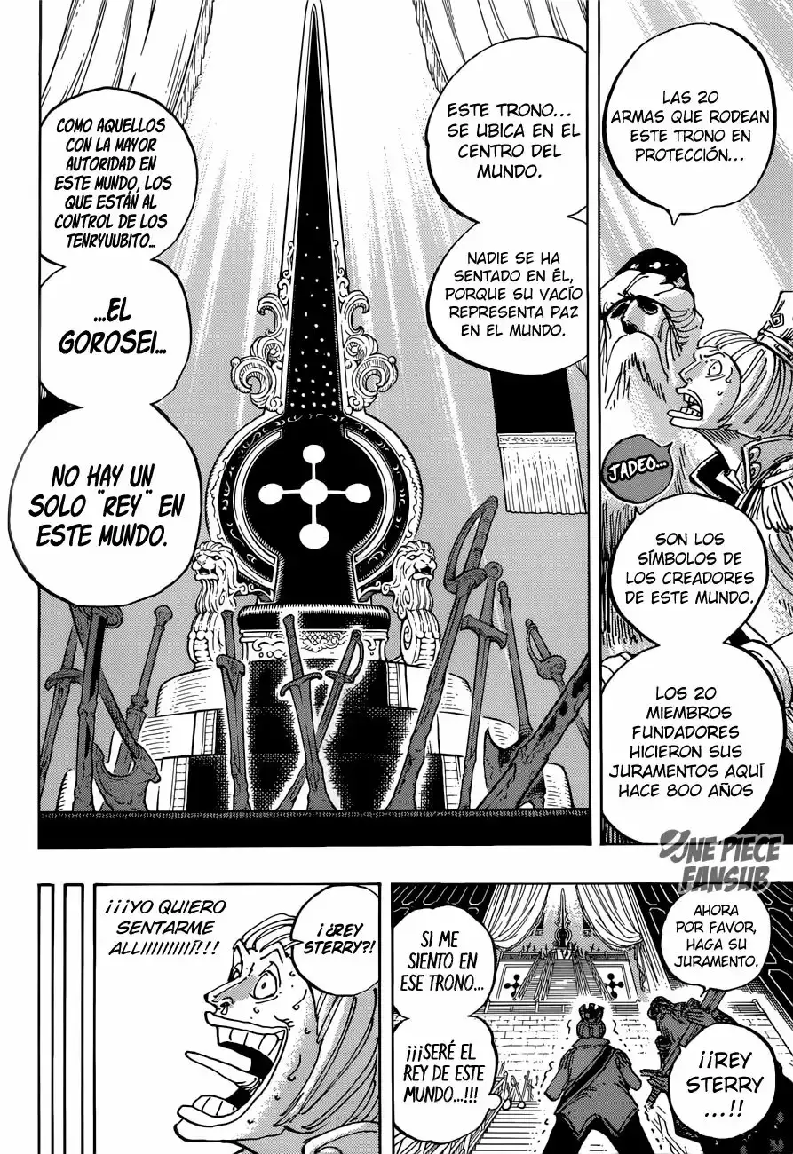 One Piece Capitulo 907: El Trono Vacío página 9