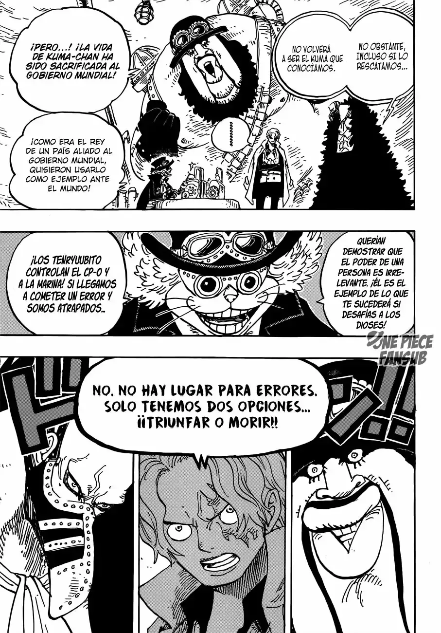One Piece Capitulo 908: Comienza el Lev Ely página 10