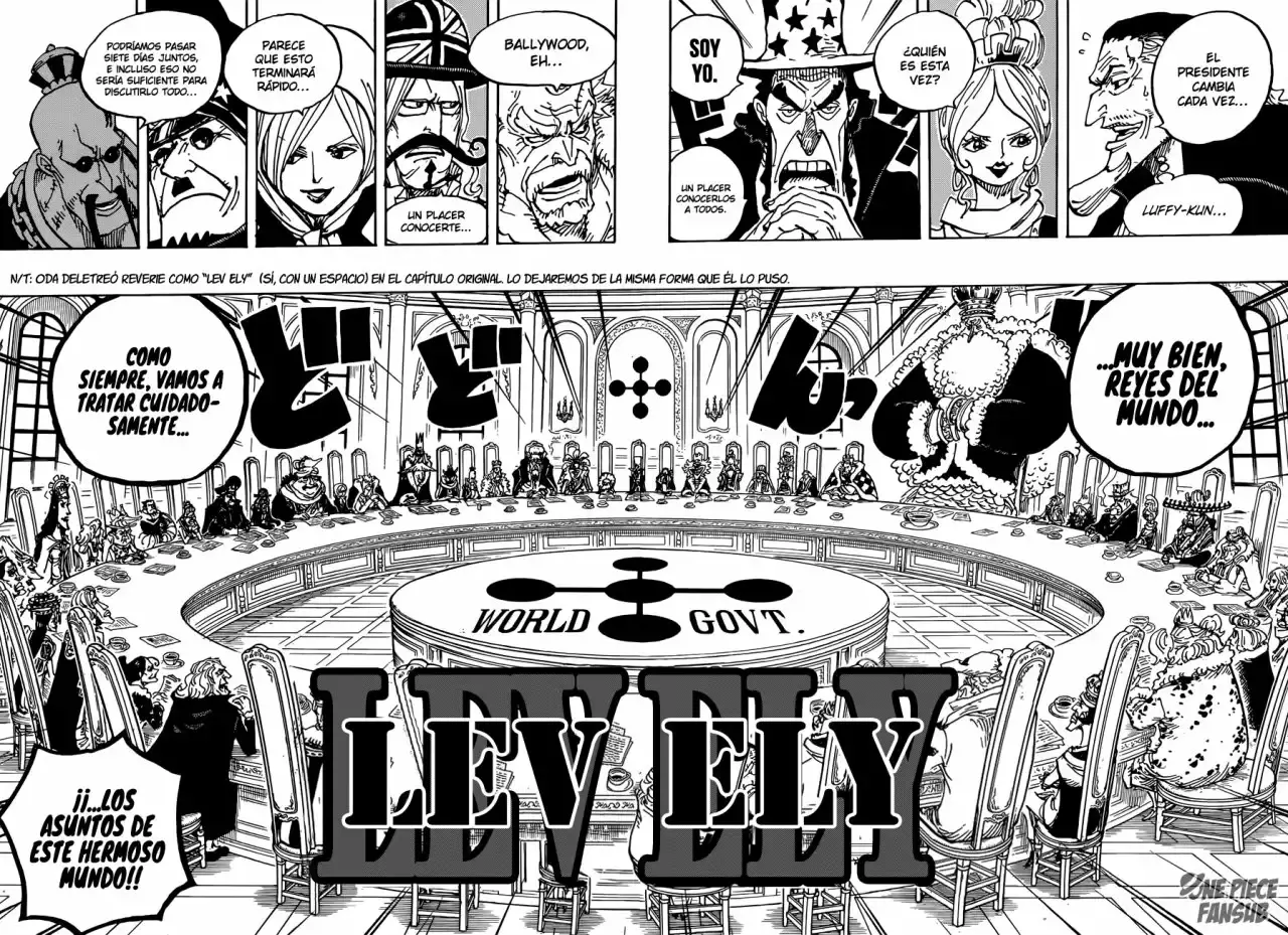 One Piece Capitulo 908: Comienza el Lev Ely página 13