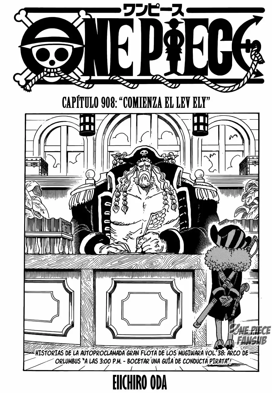 One Piece Capitulo 908: Comienza el Lev Ely página 2