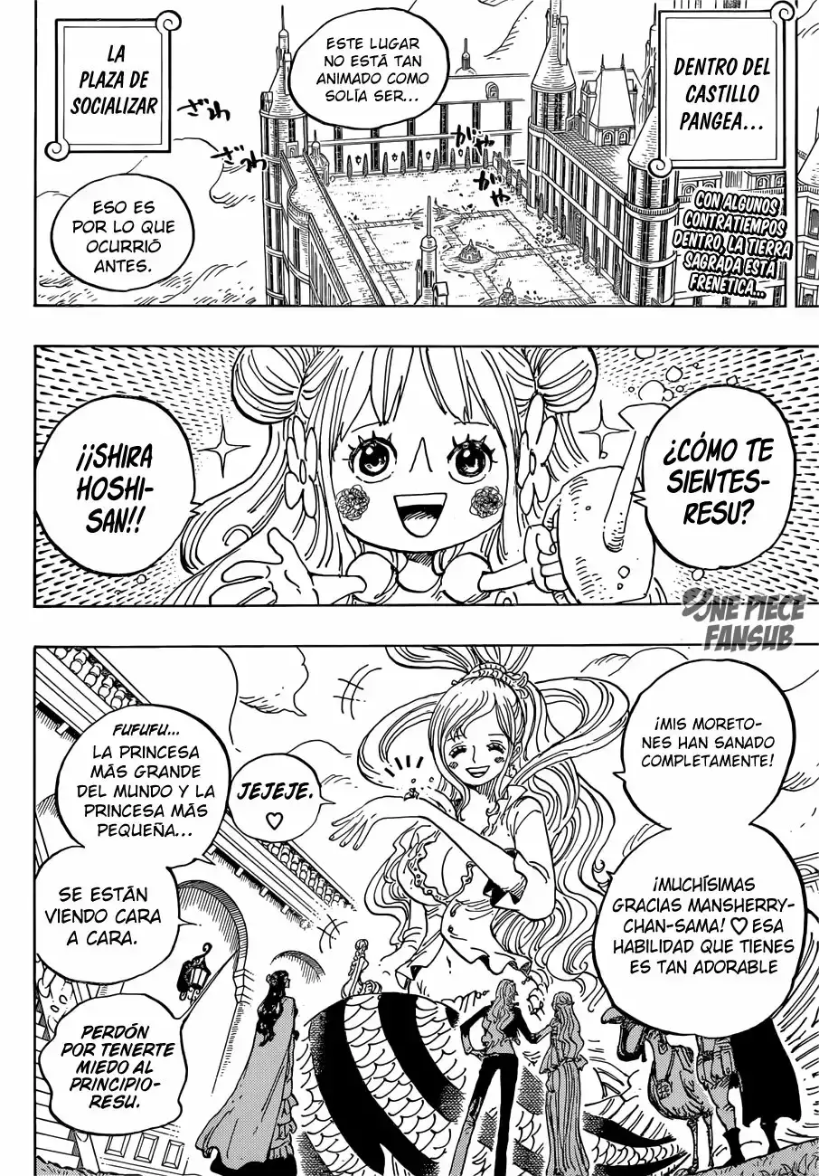 One Piece Capitulo 908: Comienza el Lev Ely página 3