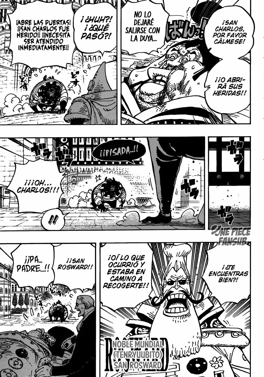 One Piece Capitulo 908: Comienza el Lev Ely página 6
