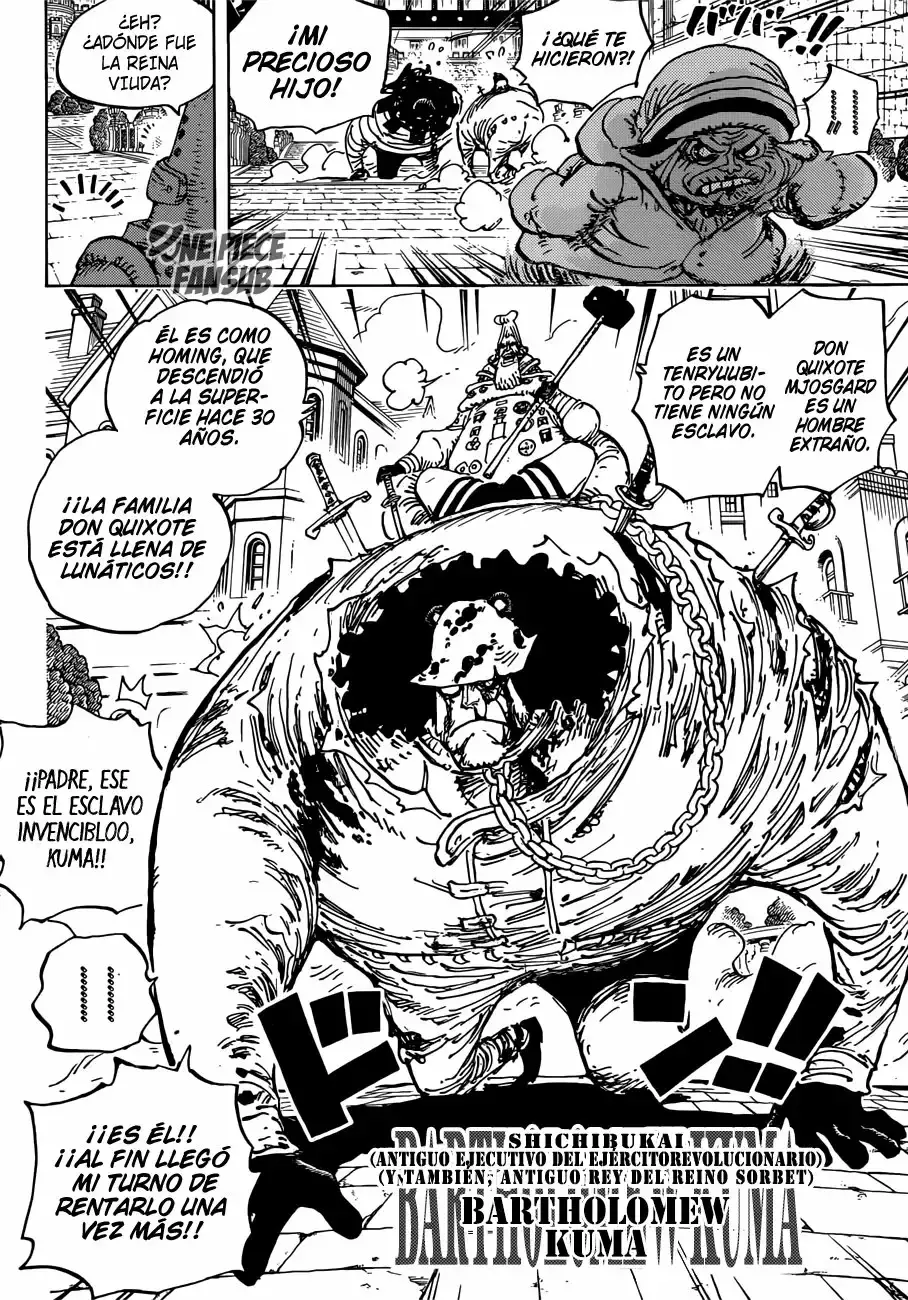 One Piece Capitulo 908: Comienza el Lev Ely página 7