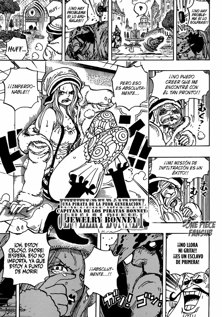 One Piece Capitulo 908: Comienza el Lev Ely página 8