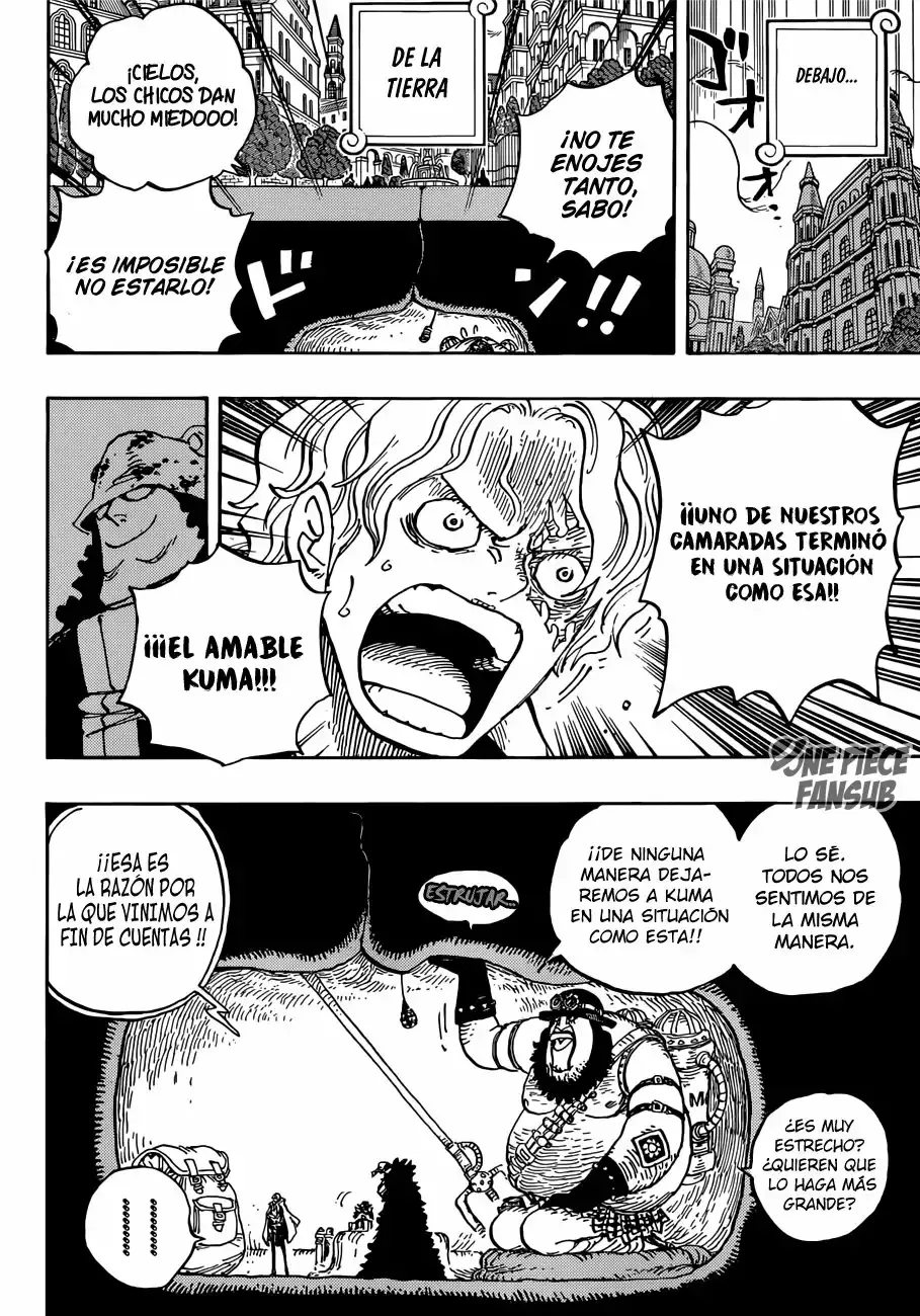 One Piece Capitulo 908: Comienza el Lev Ely página 9