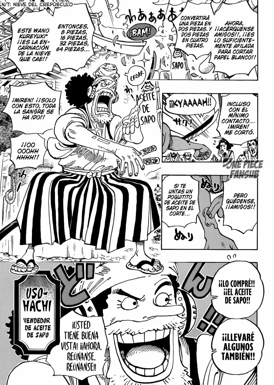 One Piece Capitulo 909: Seppuku página 11
