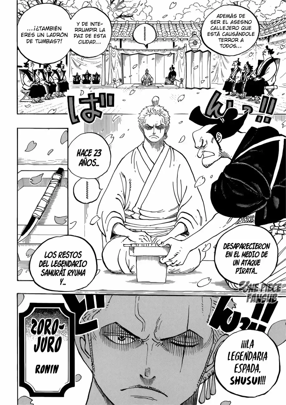 One Piece Capitulo 909: Seppuku página 14