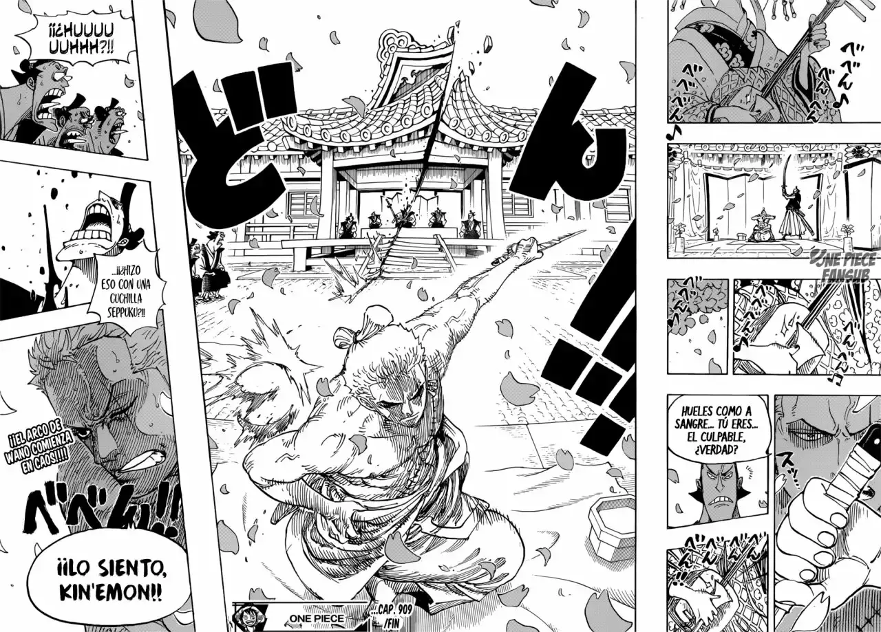 One Piece Capitulo 909: Seppuku página 16