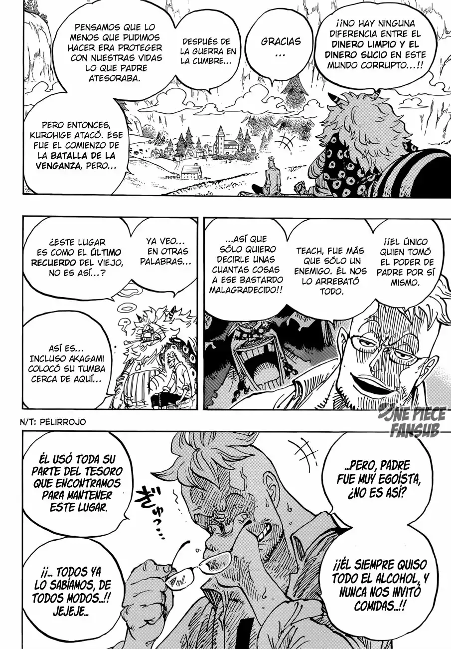 One Piece Capitulo 909: Seppuku página 7