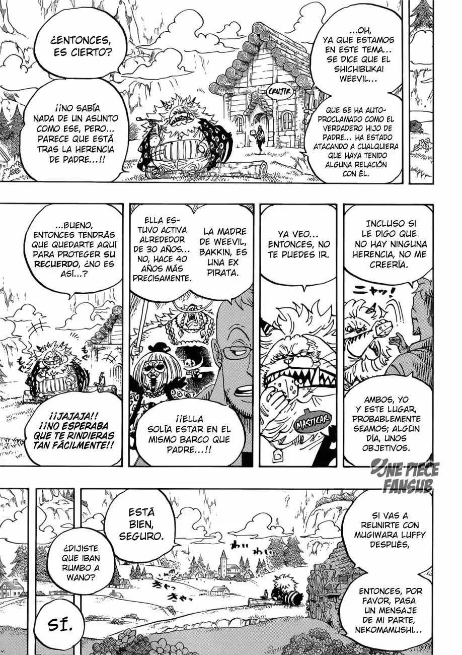 One Piece Capitulo 909: Seppuku página 8