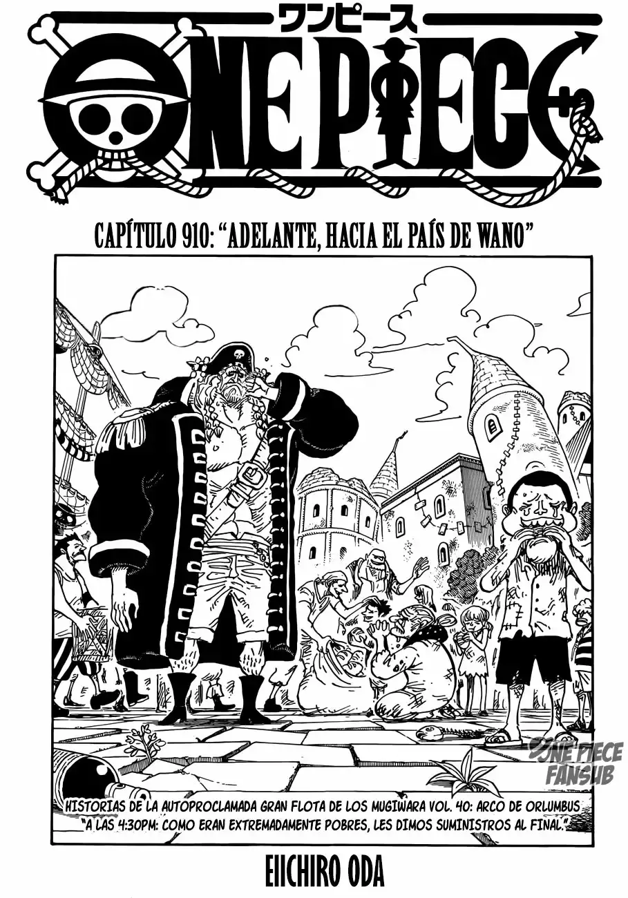One Piece Capitulo 910: Rumbo al país de Wano página 2