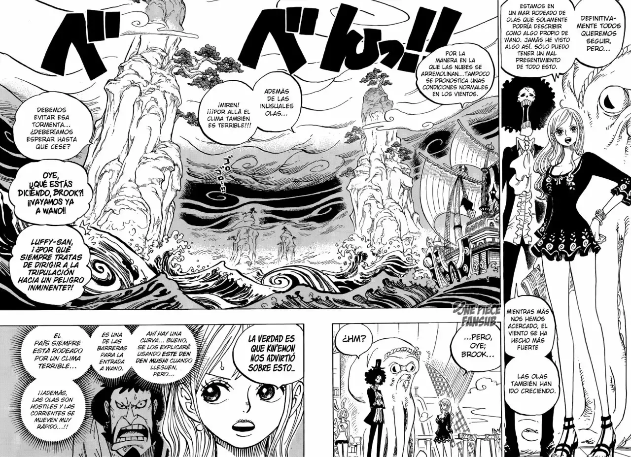 One Piece Capitulo 910: Rumbo al país de Wano página 6