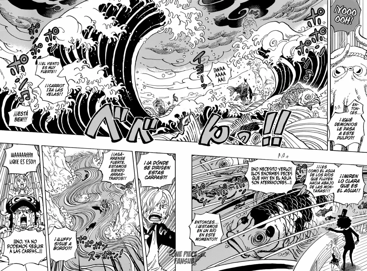 One Piece Capitulo 910: Rumbo al país de Wano página 9