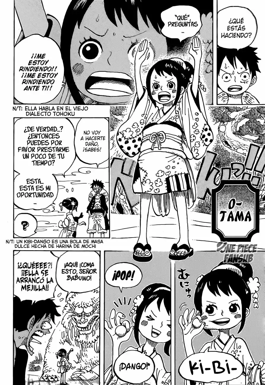 One Piece Capitulo 911: Una Gran Aventura en la Tierra de los Samurai página 10