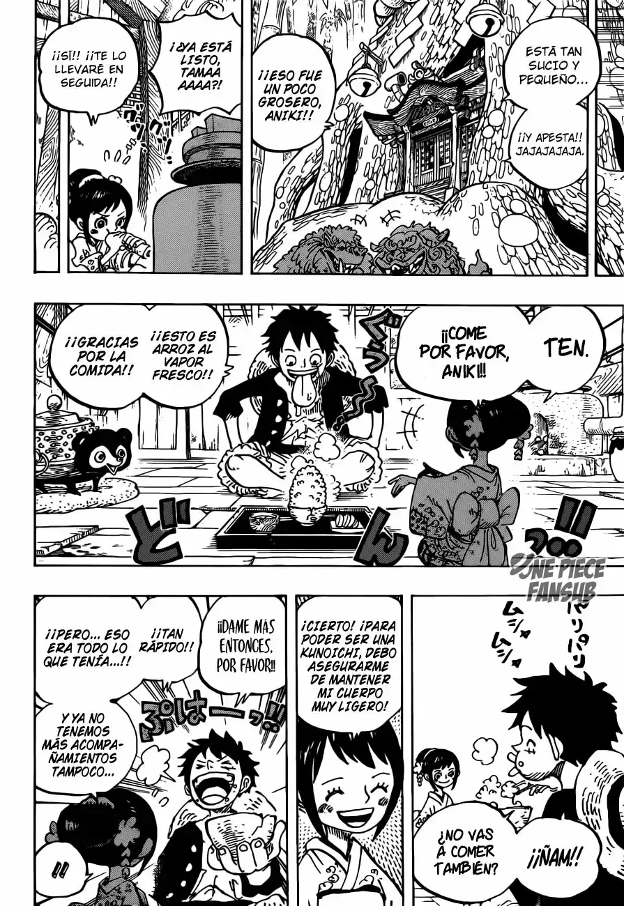 One Piece Capitulo 911: Una Gran Aventura en la Tierra de los Samurai página 14