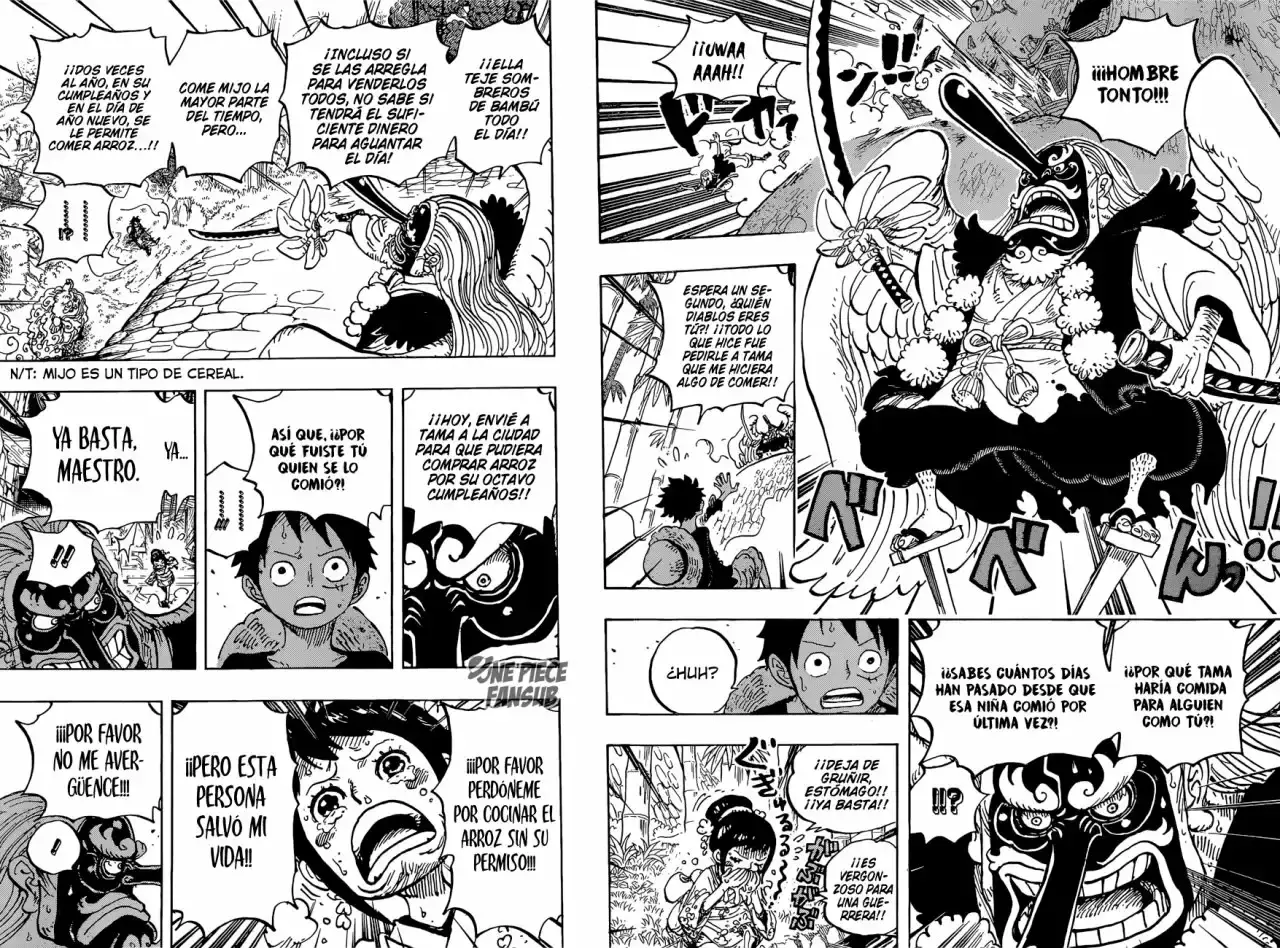 One Piece Capitulo 911: Una Gran Aventura en la Tierra de los Samurai página 16