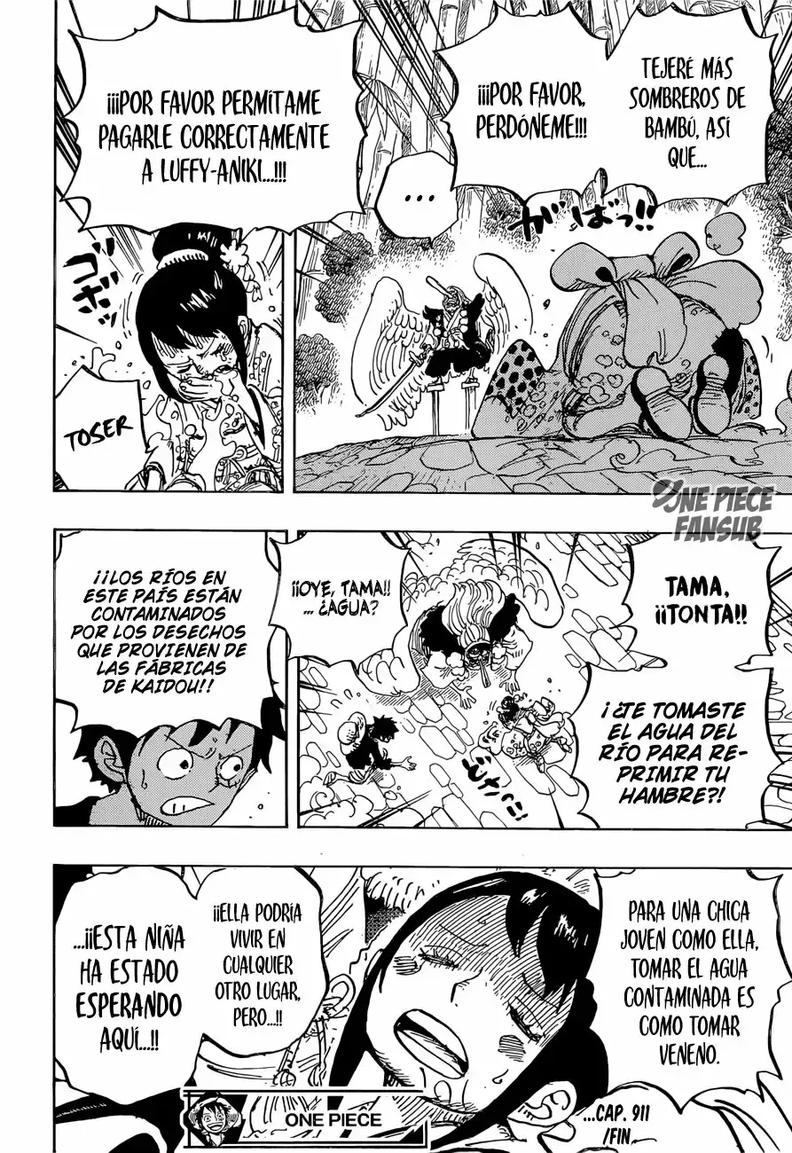 One Piece Capitulo 911: Una Gran Aventura en la Tierra de los Samurai página 17
