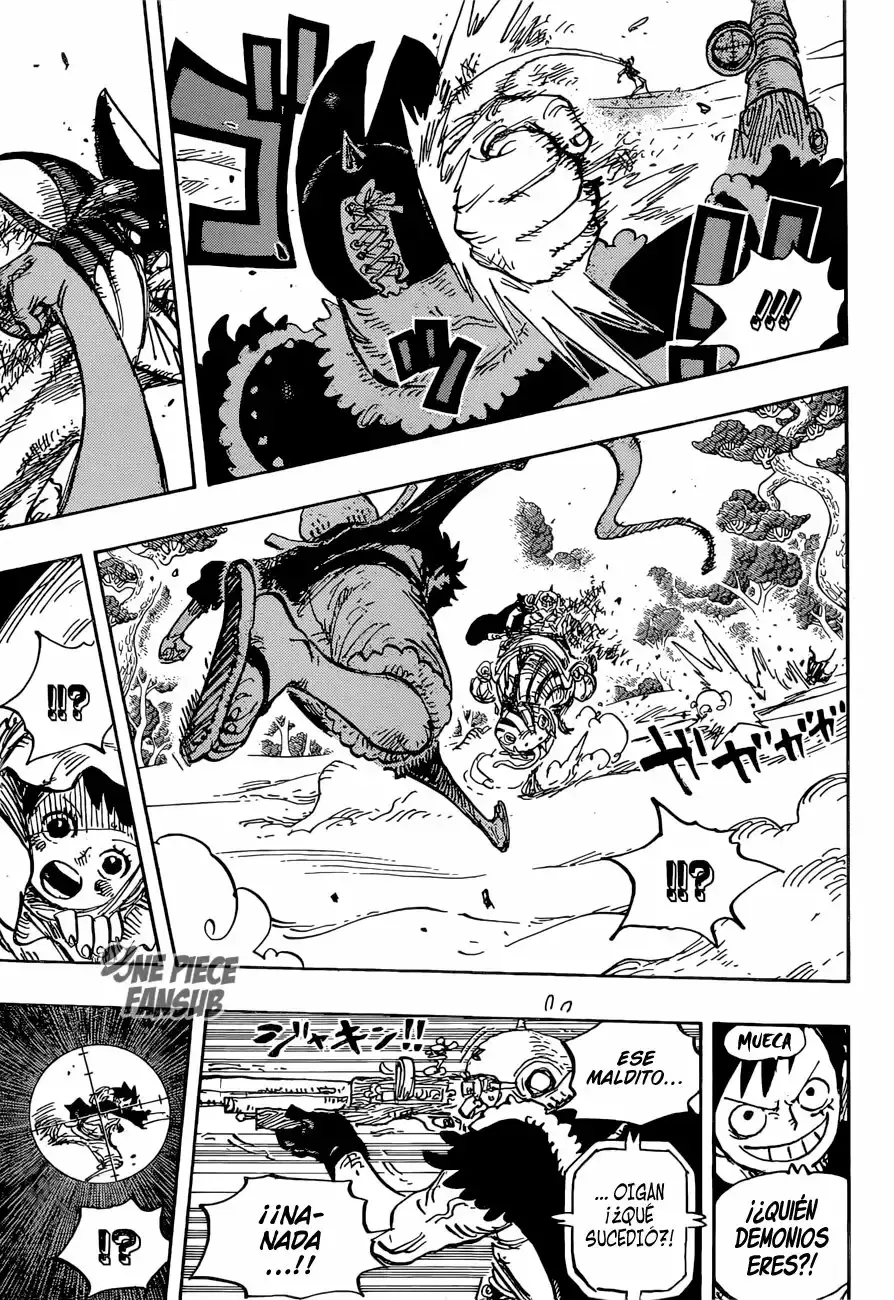 One Piece Capitulo 911: Una Gran Aventura en la Tierra de los Samurai página 7