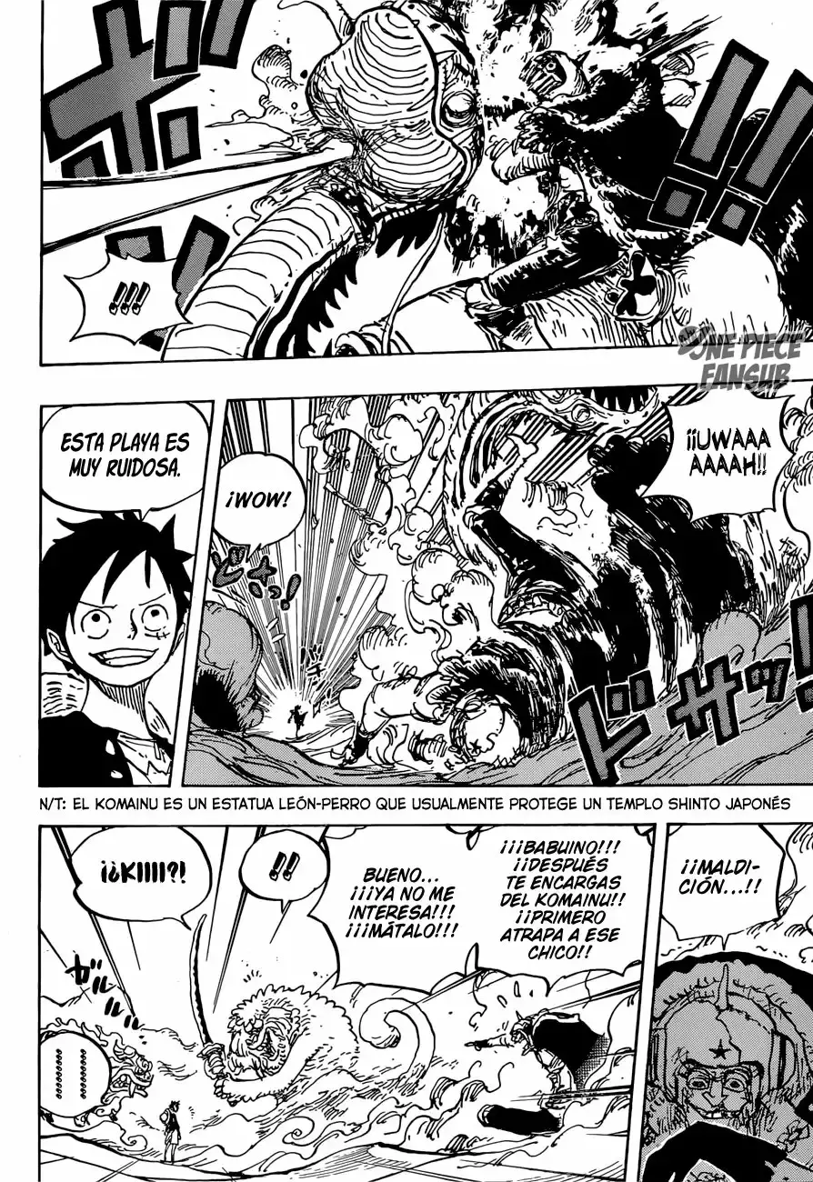 One Piece Capitulo 911: Una Gran Aventura en la Tierra de los Samurai página 8