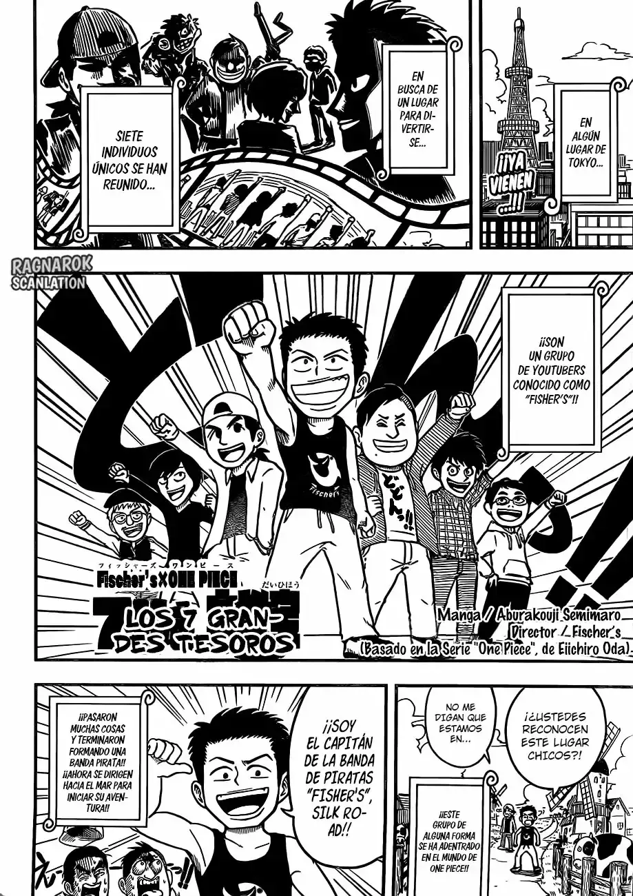 One Piece Capitulo 912.5: One Piece x Fischer's página 2