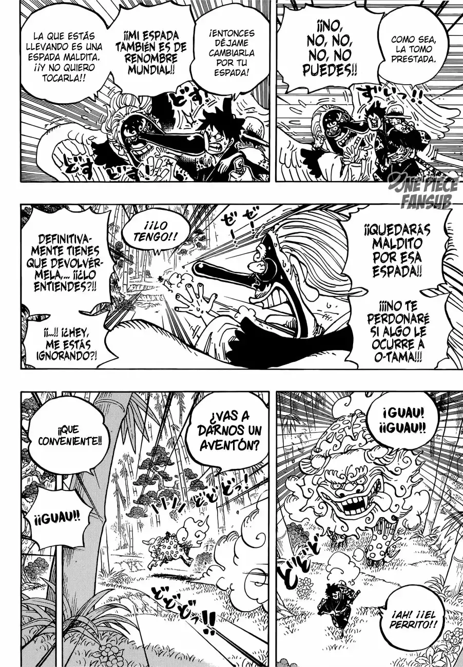 One Piece Capitulo 912: Villa Amigasa página 10