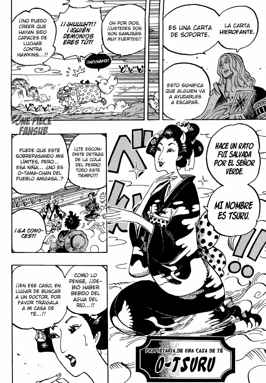 One Piece Capitulo 913: Tsuru devuelve el favor página 12