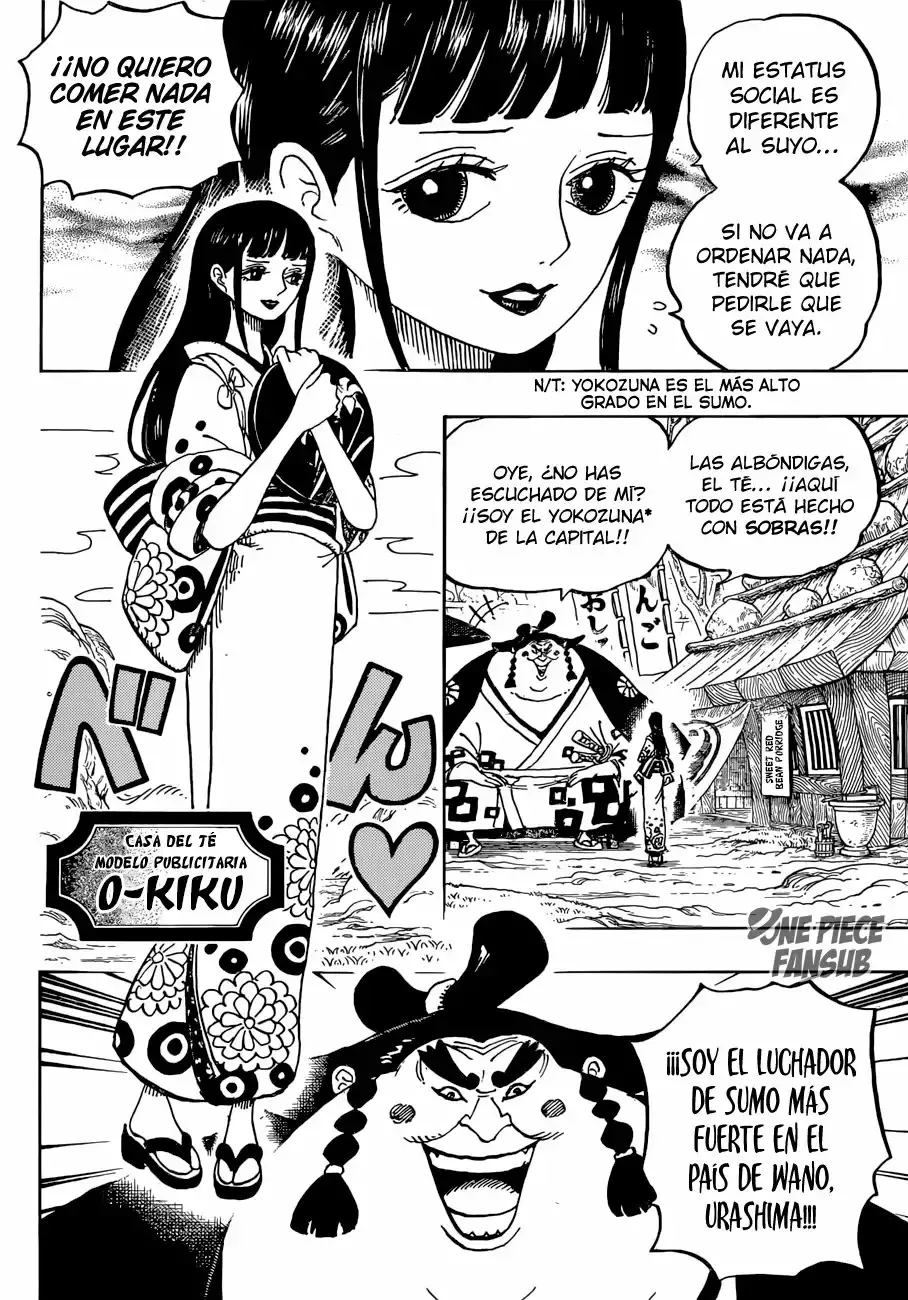 One Piece Capitulo 913: Tsuru devuelve el favor página 14