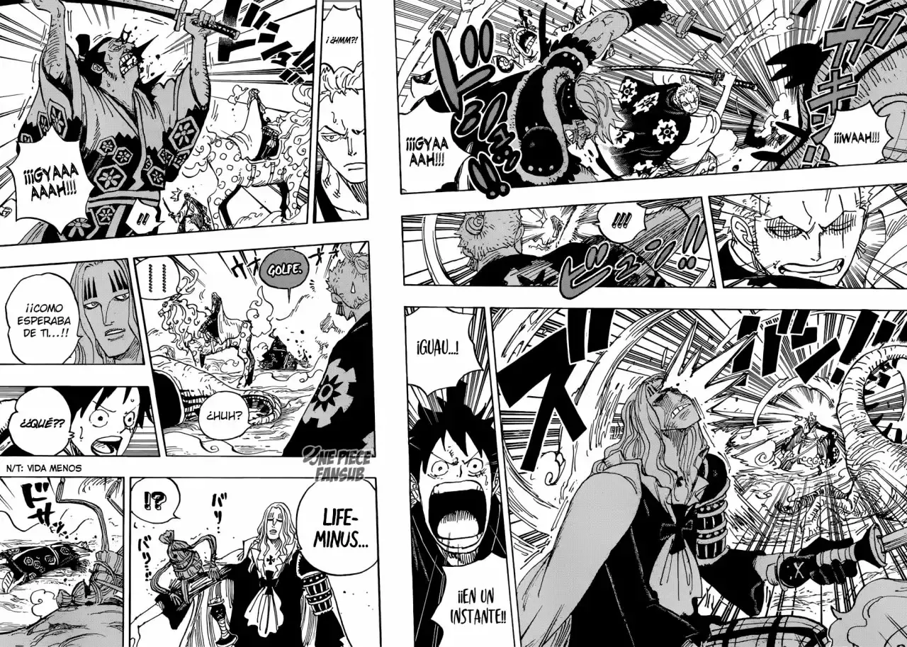 One Piece Capitulo 913: Tsuru devuelve el favor página 7