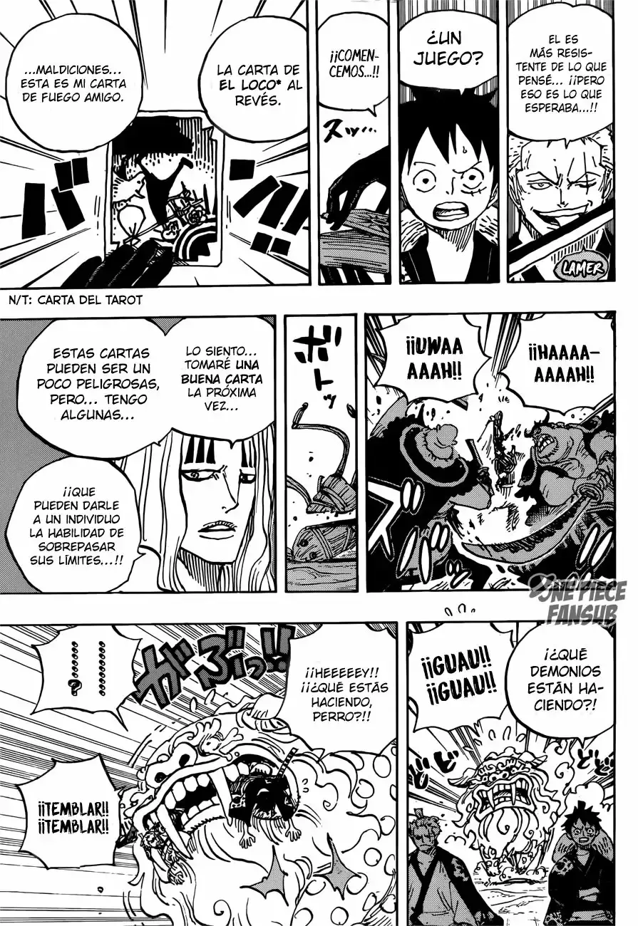 One Piece Capitulo 913: Tsuru devuelve el favor página 9