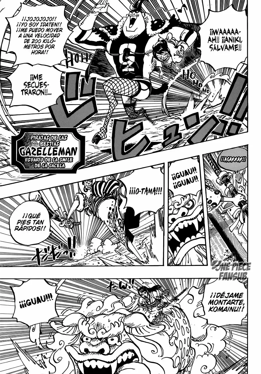 One Piece Capitulo 914: Okobore, el pueblo de las sobras página 14