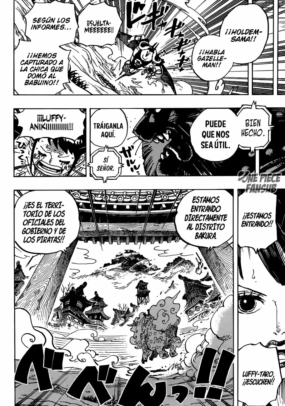 One Piece Capitulo 914: Okobore, el pueblo de las sobras página 17
