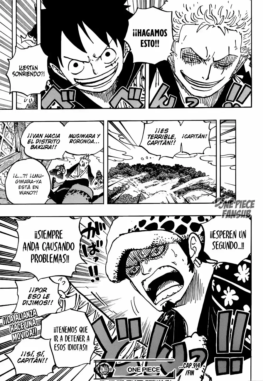One Piece Capitulo 914: Okobore, el pueblo de las sobras página 18