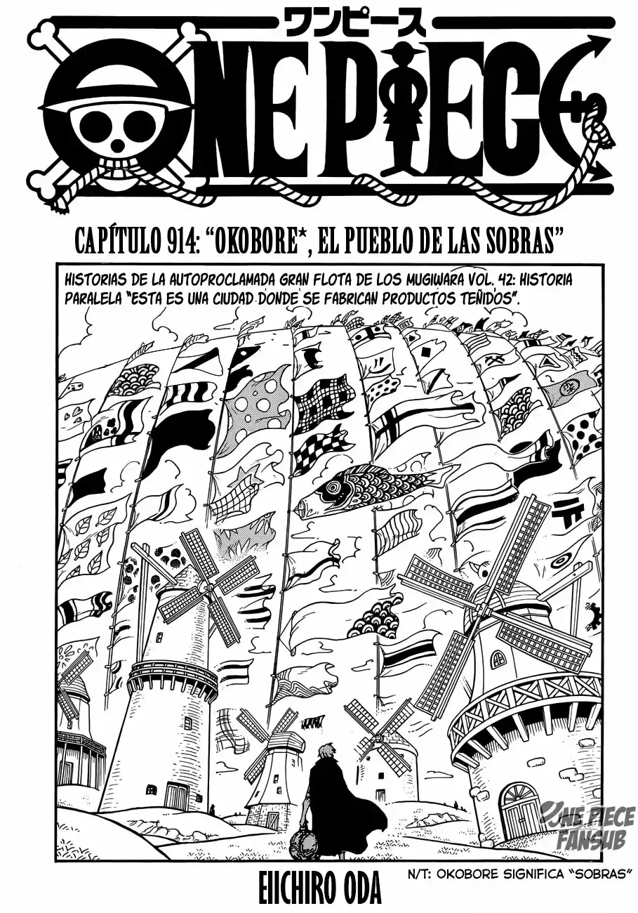 One Piece Capitulo 914: Okobore, el pueblo de las sobras página 2