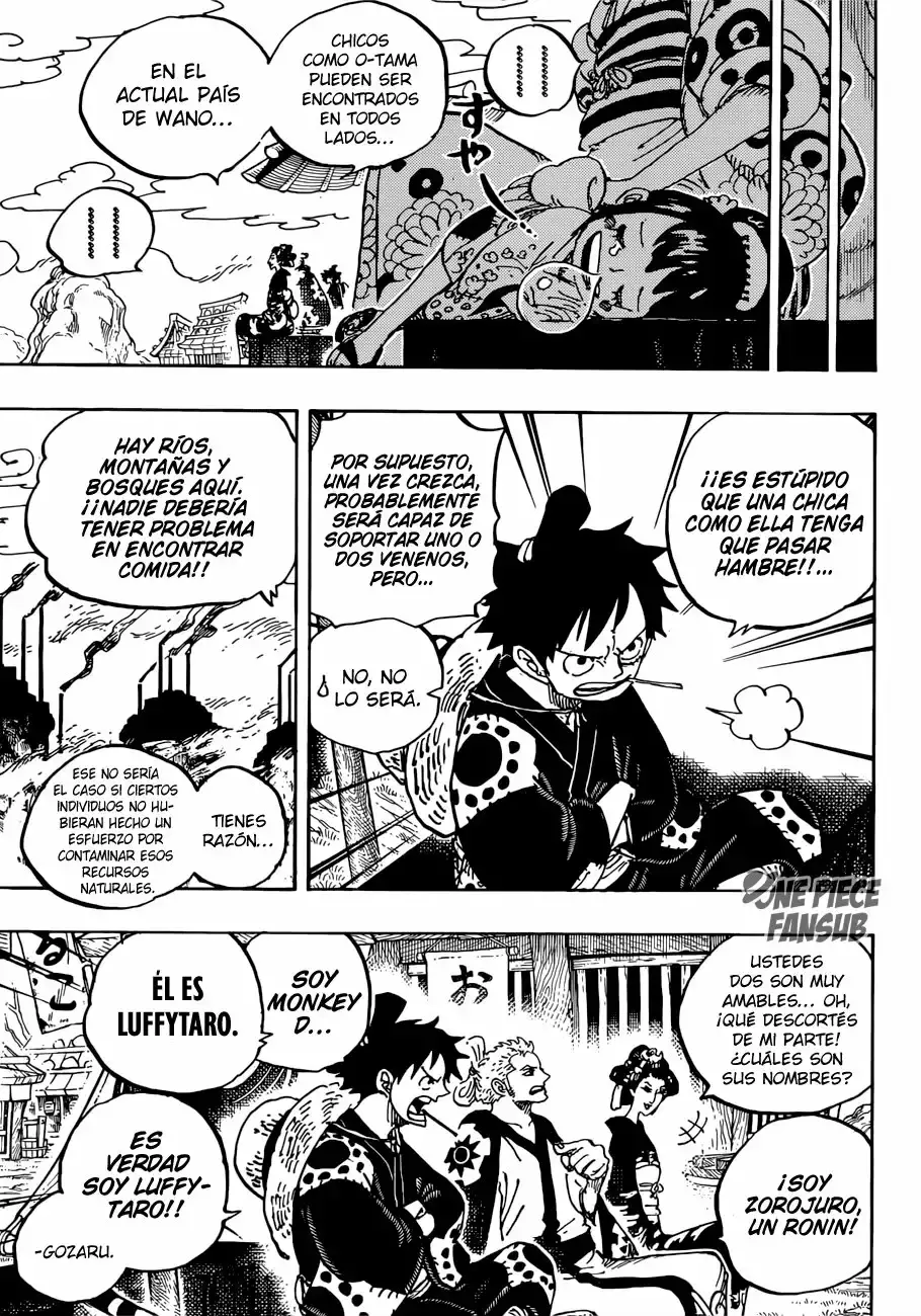 One Piece Capitulo 914: Okobore, el pueblo de las sobras página 8