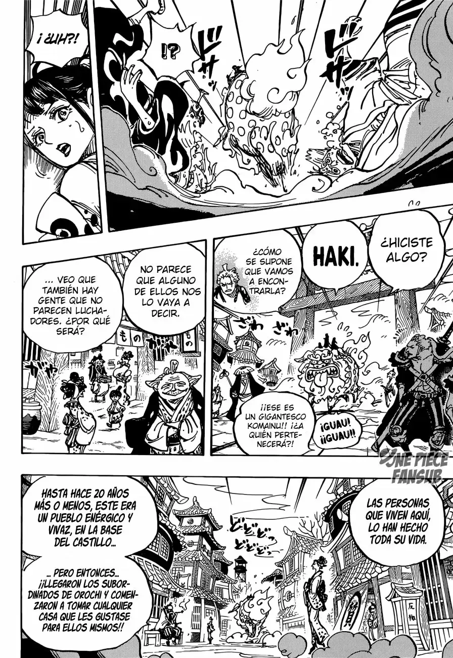 One Piece Capitulo 915: Ciudad Bakura página 10