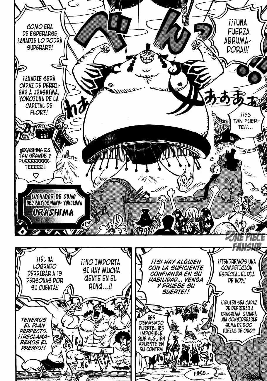 One Piece Capitulo 915: Ciudad Bakura página 12