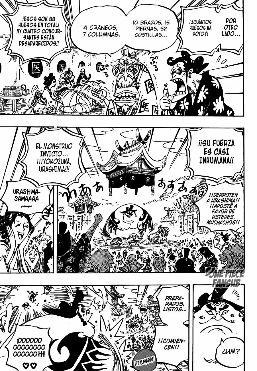 One Piece Capitulo 915: Ciudad Bakura página 13