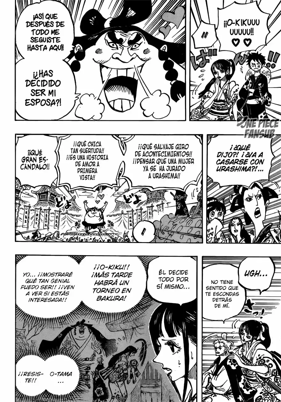 One Piece Capitulo 915: Ciudad Bakura página 14