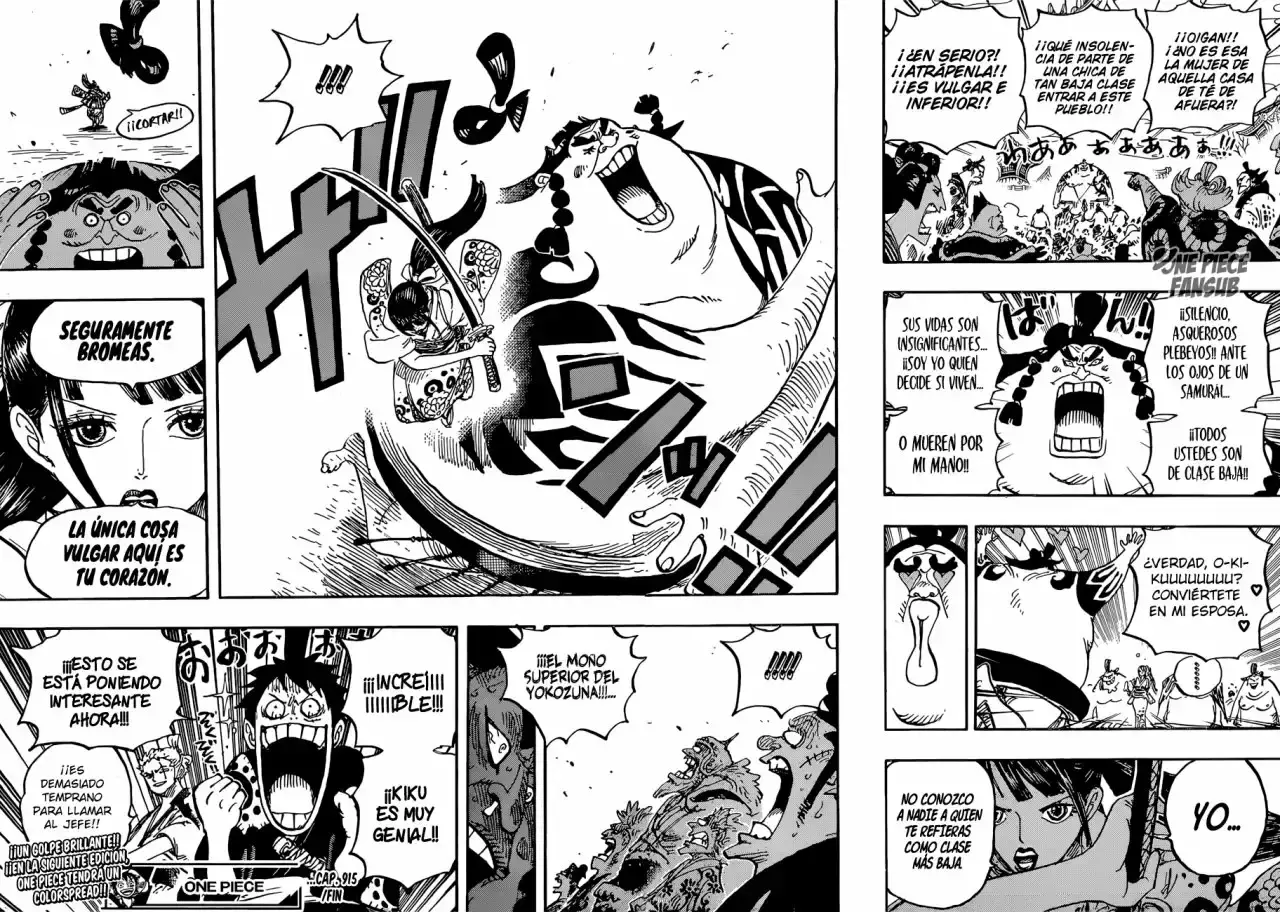 One Piece Capitulo 915: Ciudad Bakura página 16