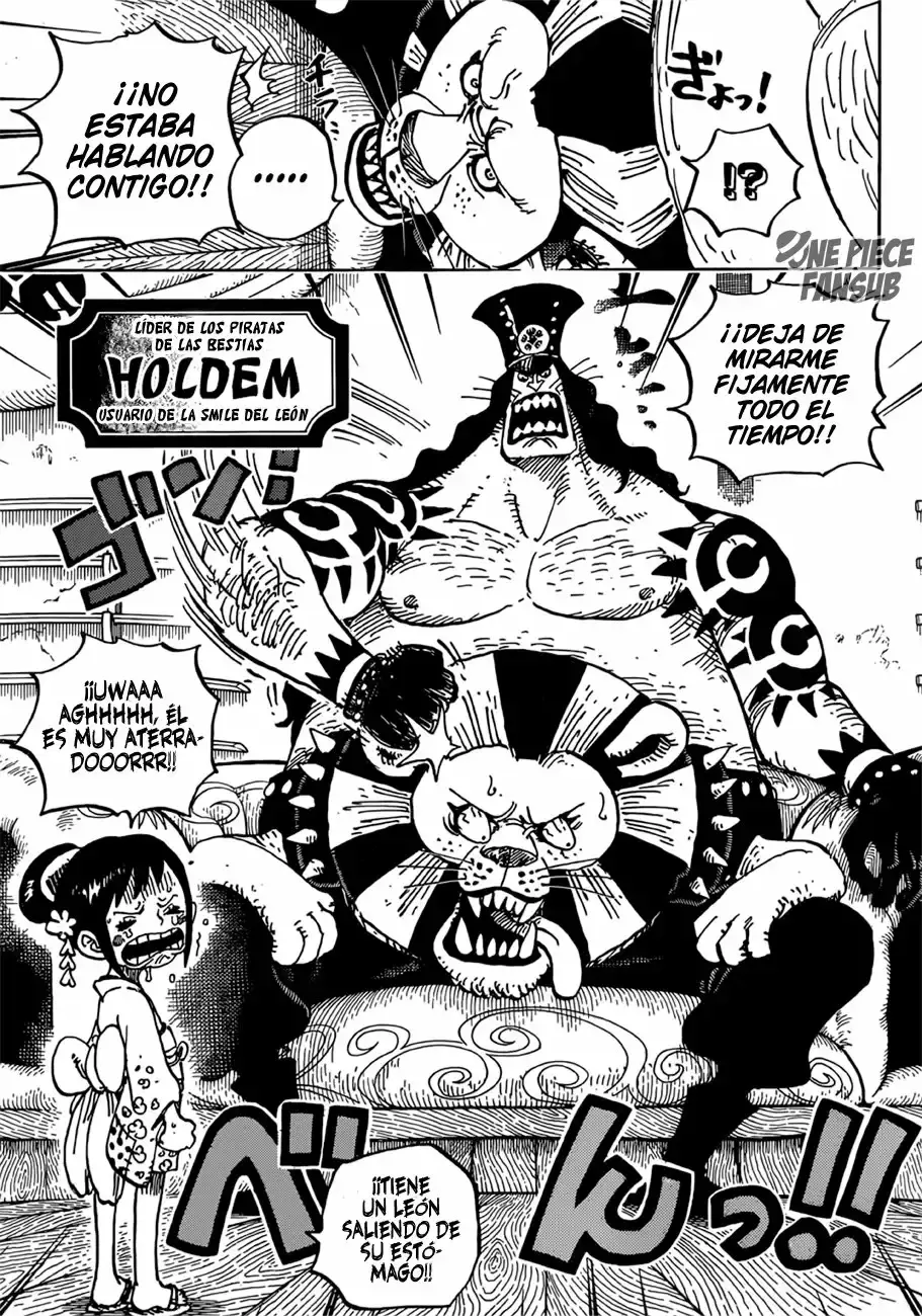 One Piece Capitulo 915: Ciudad Bakura página 6