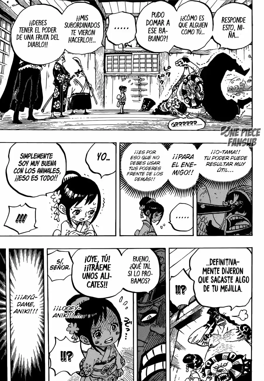 One Piece Capitulo 915: Ciudad Bakura página 8