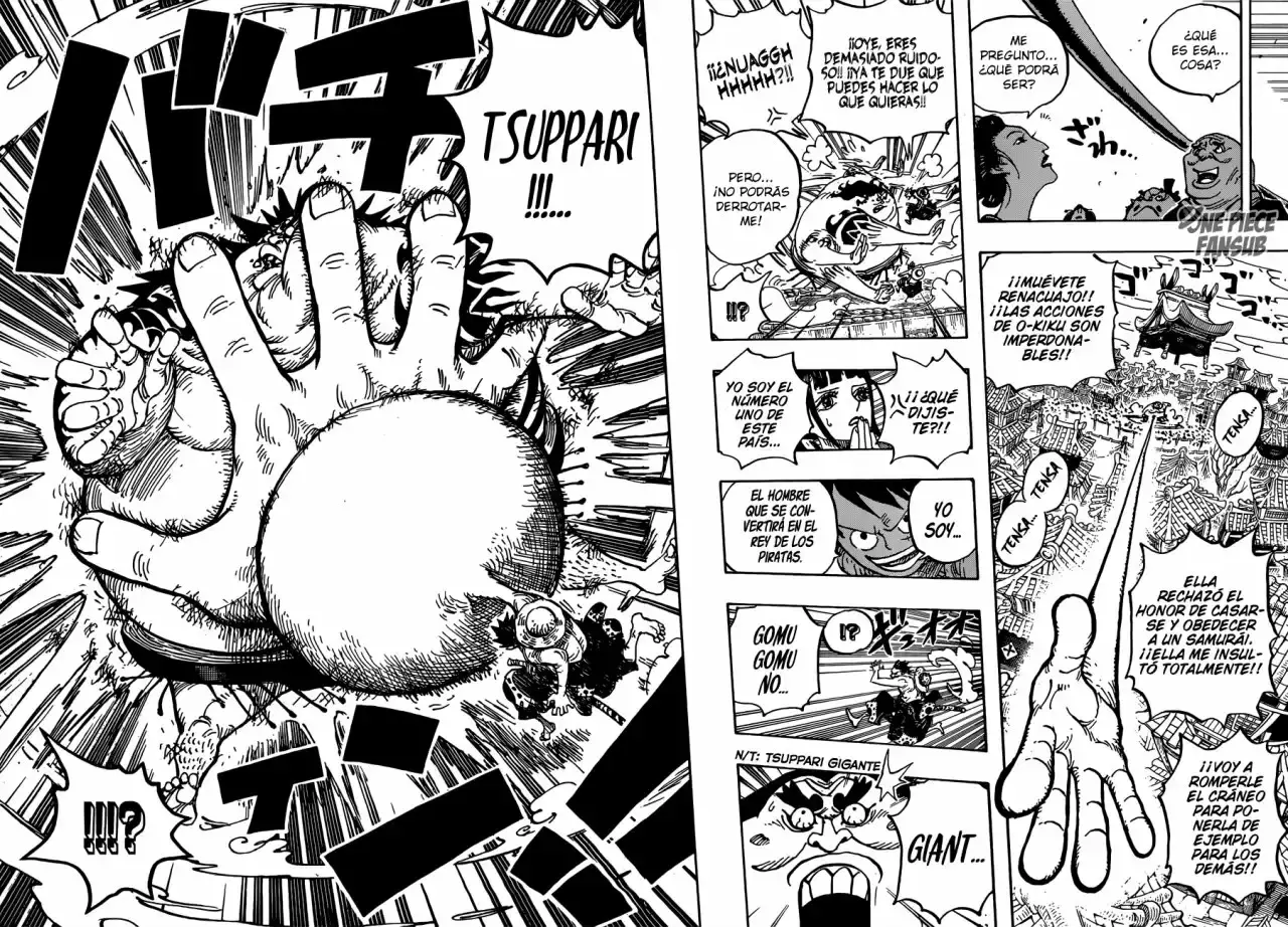 One Piece Capitulo 916: Una gran contienda de sumos en el pais de Wano página 12
