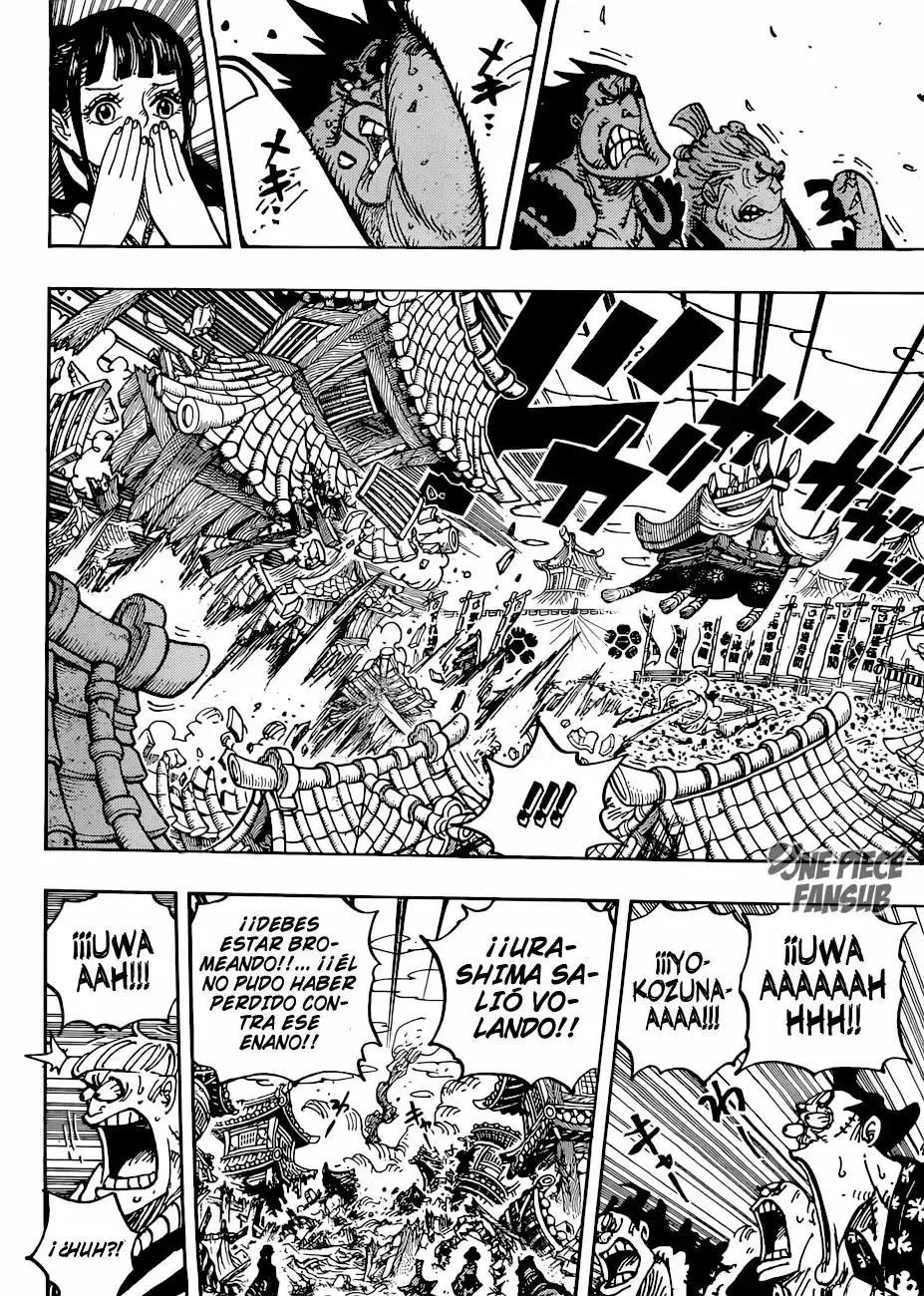 One Piece Capitulo 916: Una gran contienda de sumos en el pais de Wano página 13