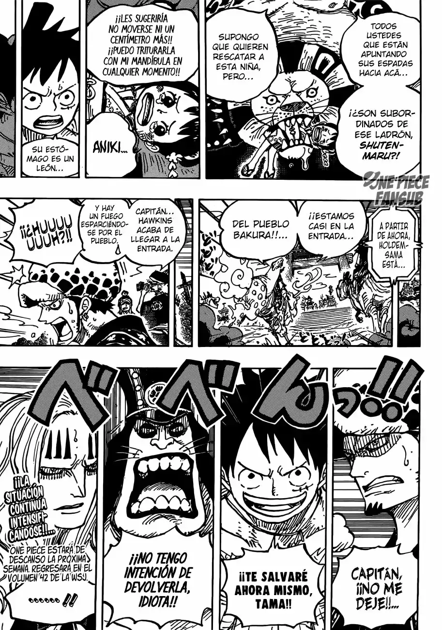One Piece Capitulo 916: Una gran contienda de sumos en el pais de Wano página 18