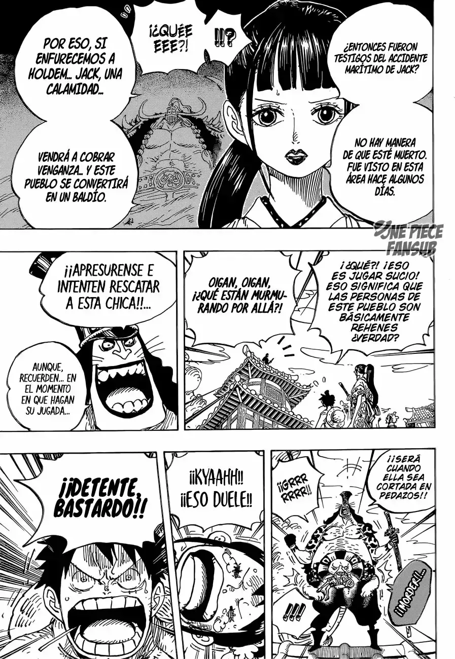 One Piece Capitulo 917: LA NAVE TESORO DE LAS PROVISIONES página 10