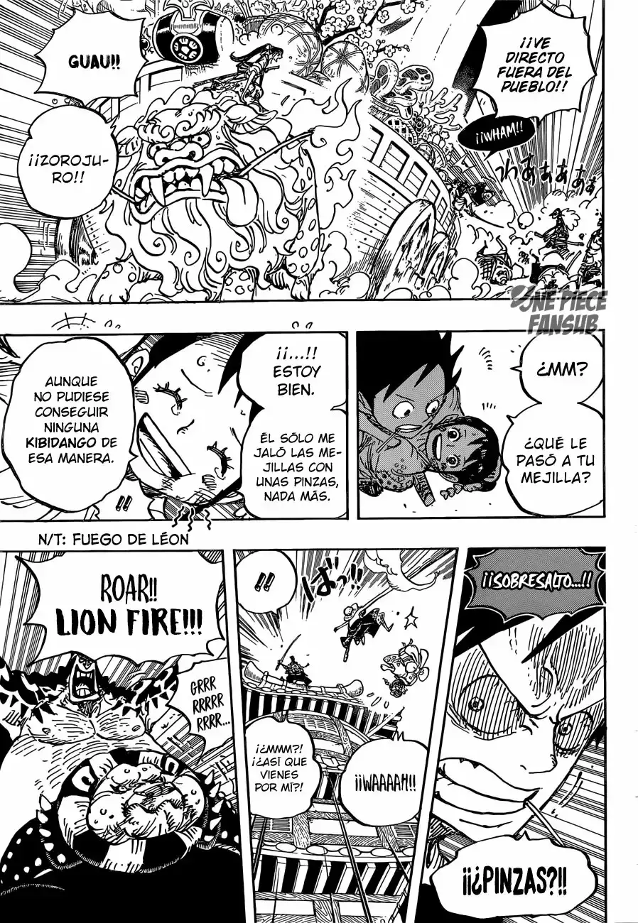 One Piece Capitulo 917: LA NAVE TESORO DE LAS PROVISIONES página 16