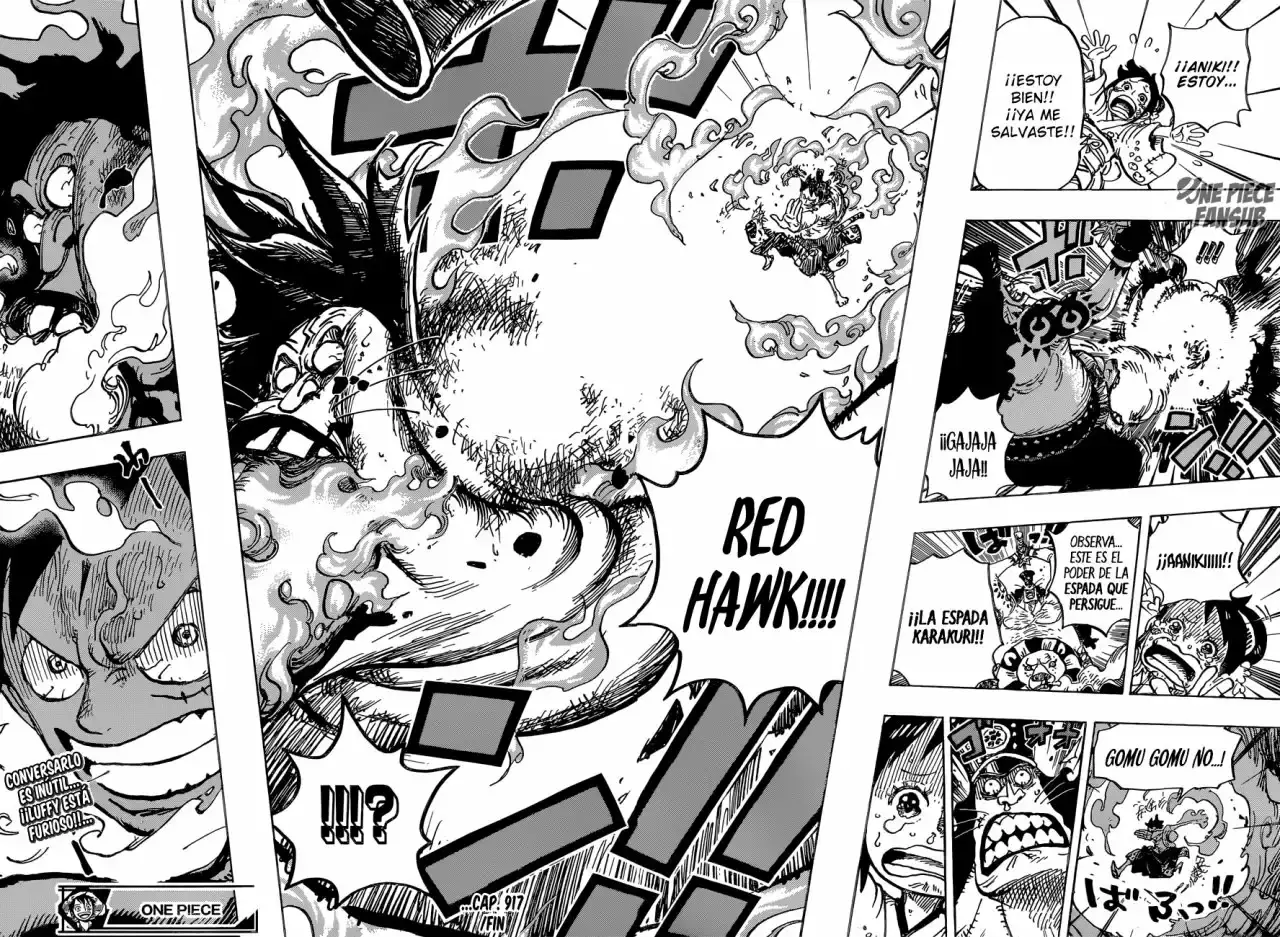 One Piece Capitulo 917: LA NAVE TESORO DE LAS PROVISIONES página 17